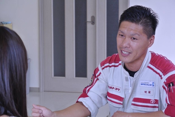 サービス田岡さん