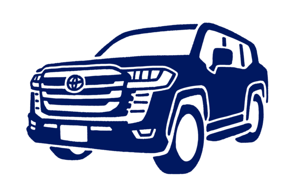 ランクルイラスト300