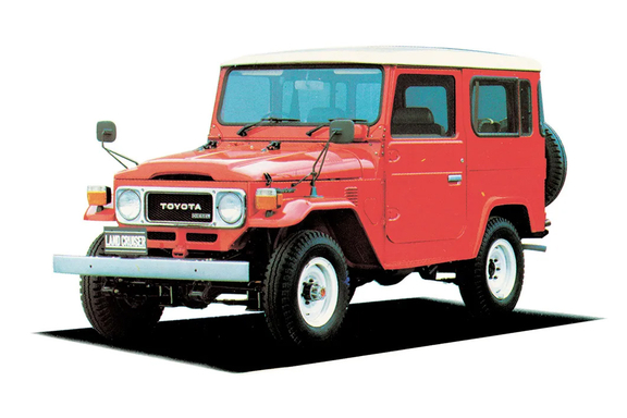 ランドクルーザーイラスト40