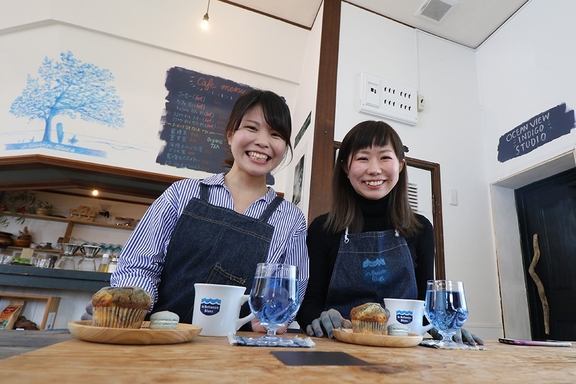 永原レキ　食用藍